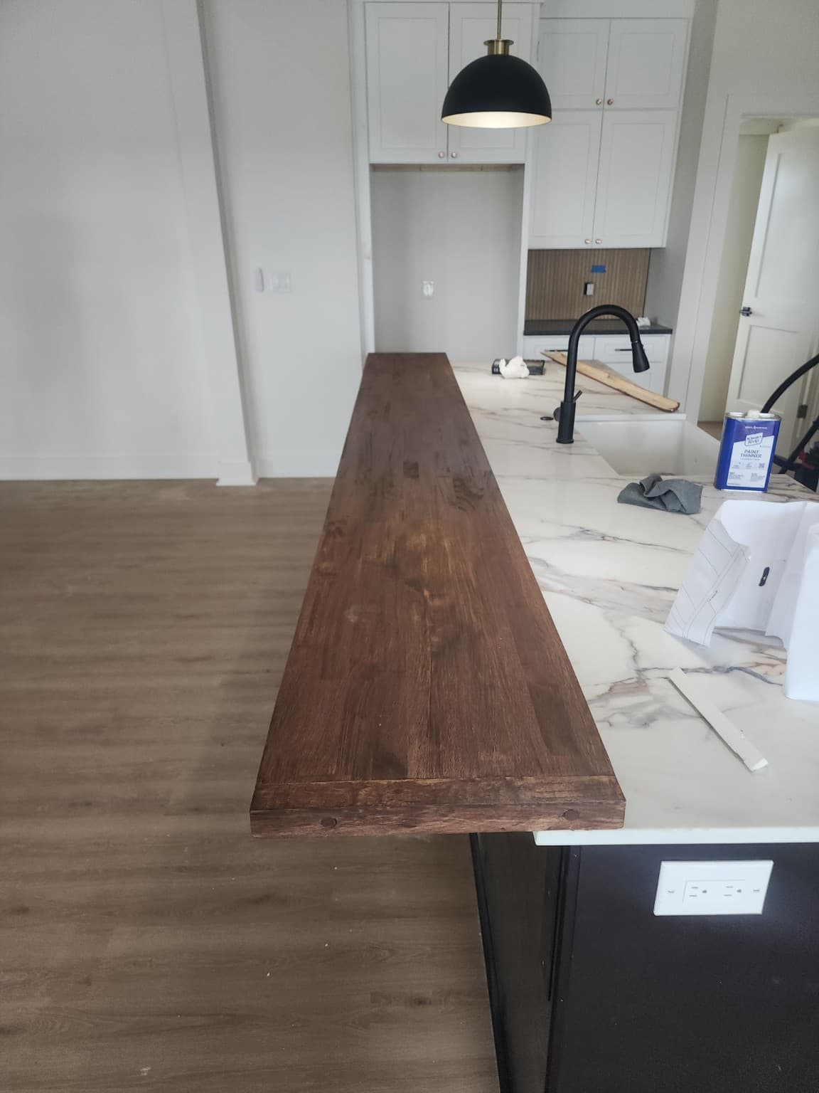 Kitchen and interior finish work